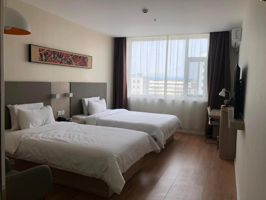 Hanting Hotel Shuozhou Minfu Dong Street Bagian luar foto